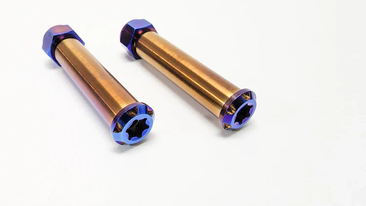 Warp 9 Titanium Footpeg Pivot Pin for SUR RON Ultra Bee