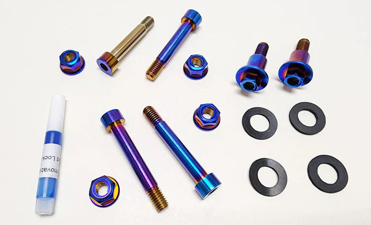 Warp 9 Sur Ron Light Bee Linkage Titanium Bolt Kit