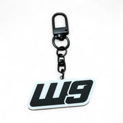 WARP 9 RUBBER KEYCHAIN