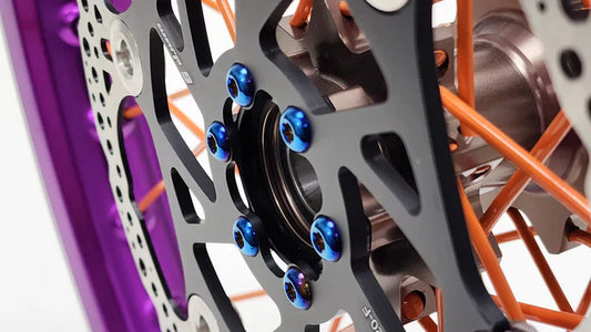 Warp 9 Sur Ron / Talaria Boost Spacer Front Rotor Bolts