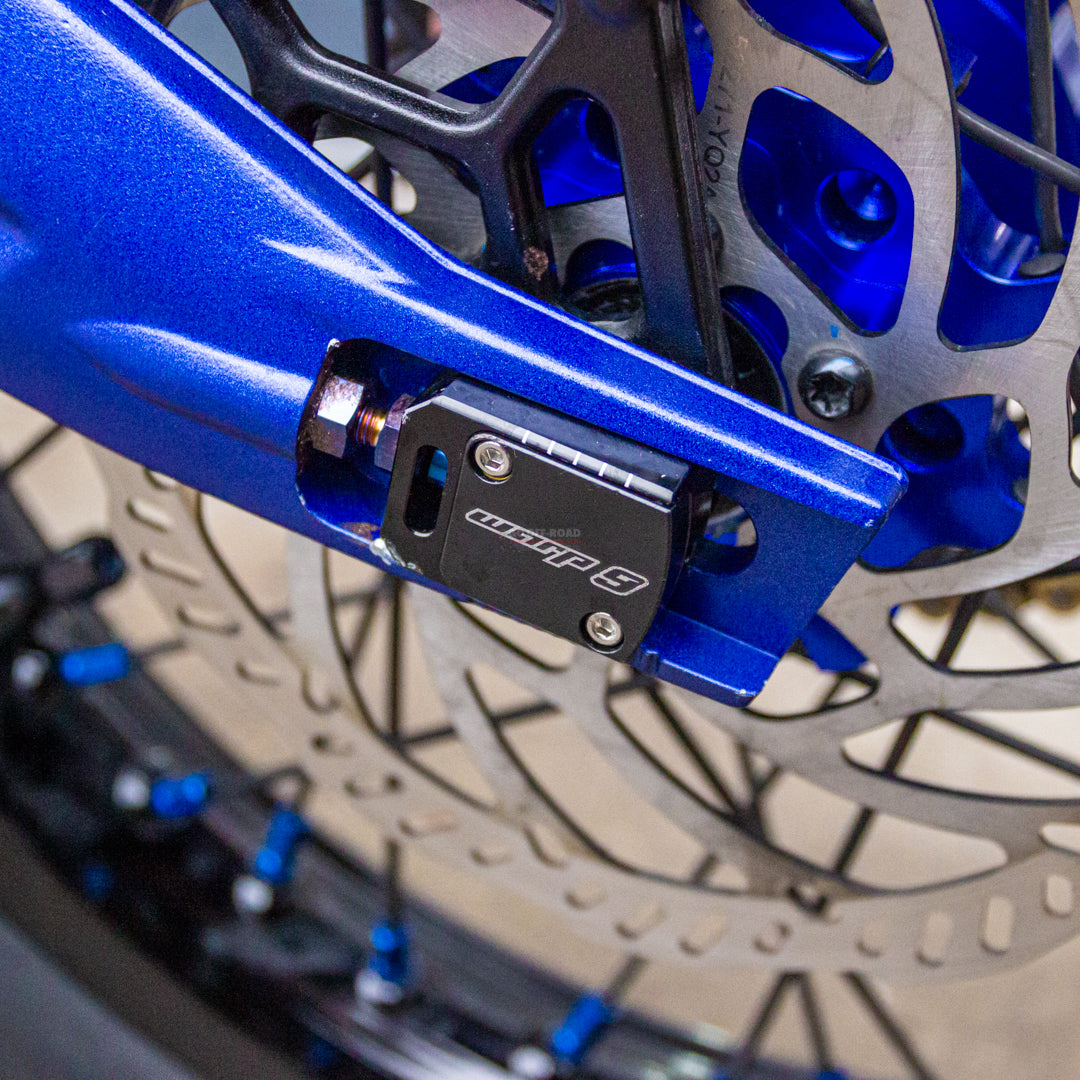 WARP 9 RACING Sur Ron Light Bee Lockdown Axle Blocks/Chain Tensioner