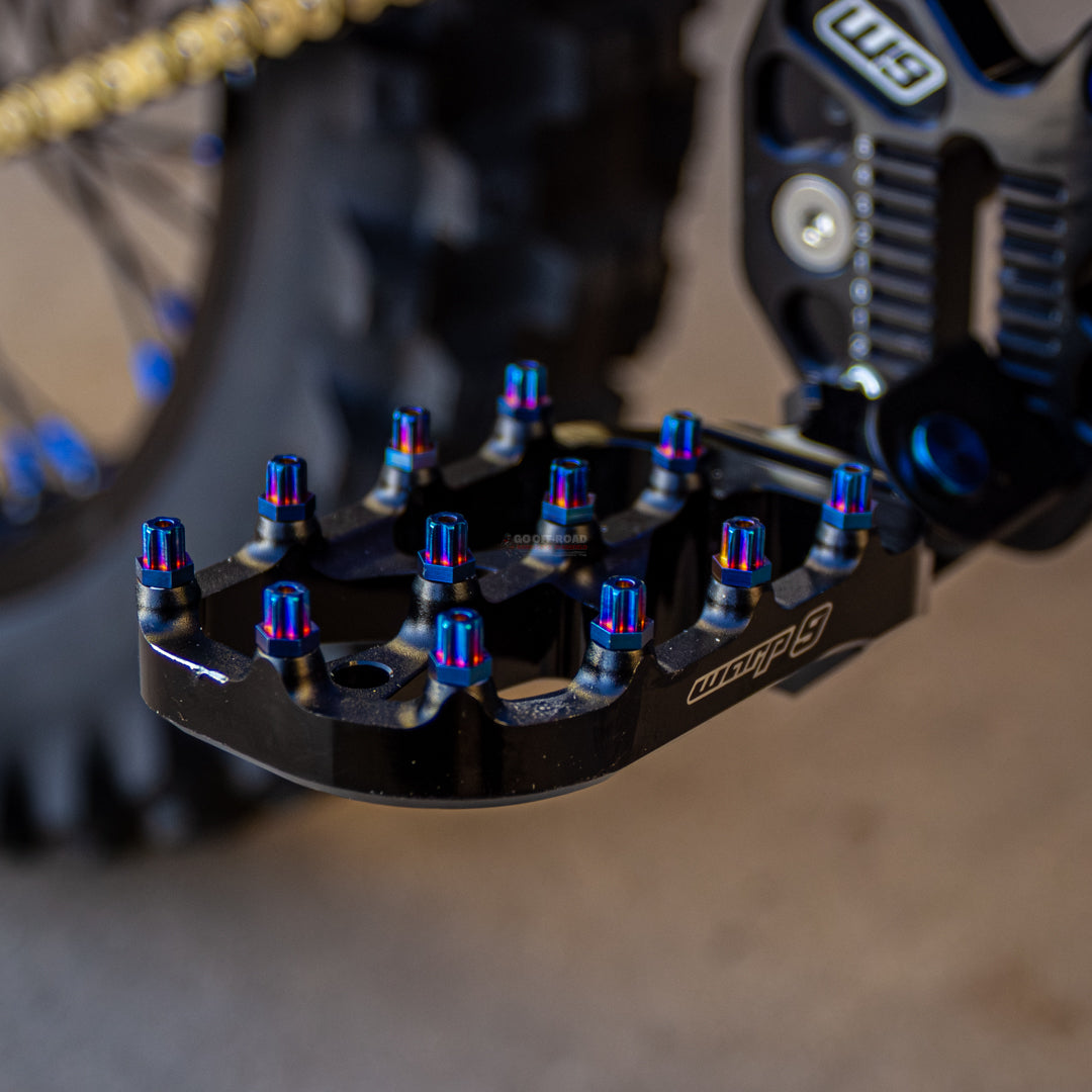 Warp 9 Titanium Elite Foot Peg Screws