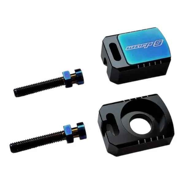 WARP 9 RACING Sur Ron Light Bee Lockdown Axle Blocks/Chain Tensioner