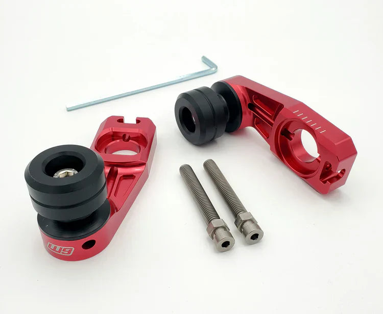 Warp 9 Rear Slider & Axle Blocks For Sur Ron Ultra Bee
