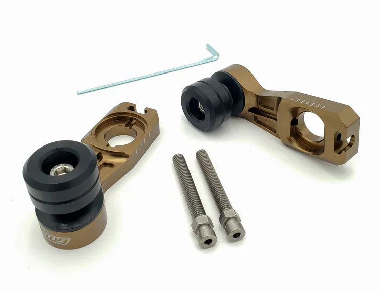 Warp 9 Rear Slider & Axle Blocks For Sur Ron Ultra Bee