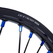 Warp 9 Ultra Bee Front Wheel Blue 21"