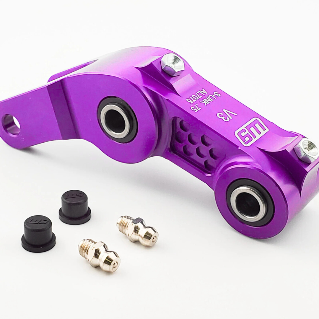 Warp 9 Sur Ron Light Bee Rear Suspension Linkage Rise V3 0.0/0.75/1.50