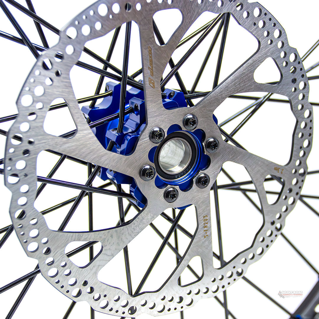 Warp 9 Sur Ron Light Bee Front Wheel Blue 19"