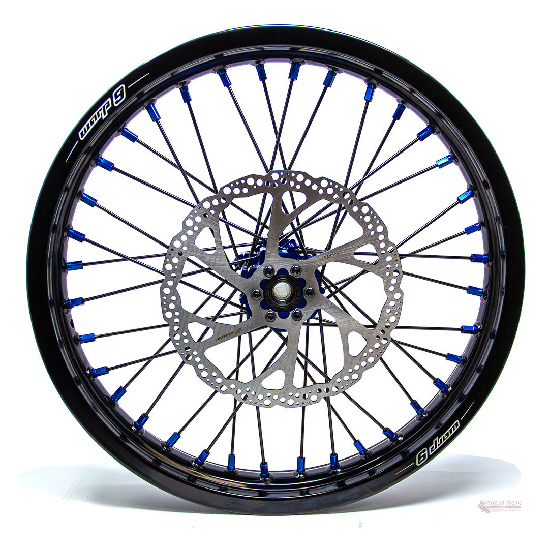 Warp 9 Sur Ron Light Bee Rear Wheel Blue 16"