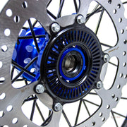 Warp 9 Ultra Bee Front Wheel Blue 21"