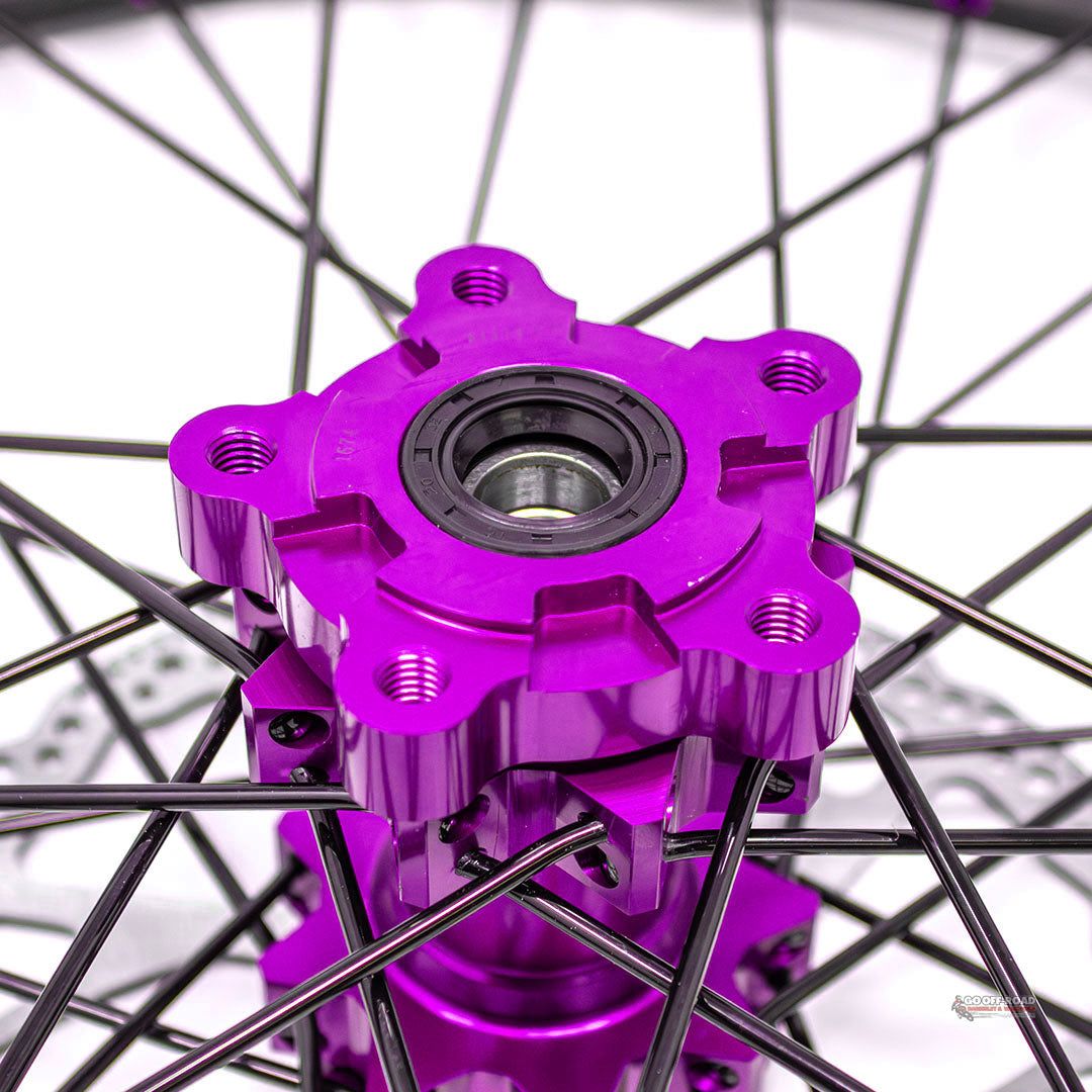 Warp 9 Sur Ron Light Bee Rear Wheel Purple 16"