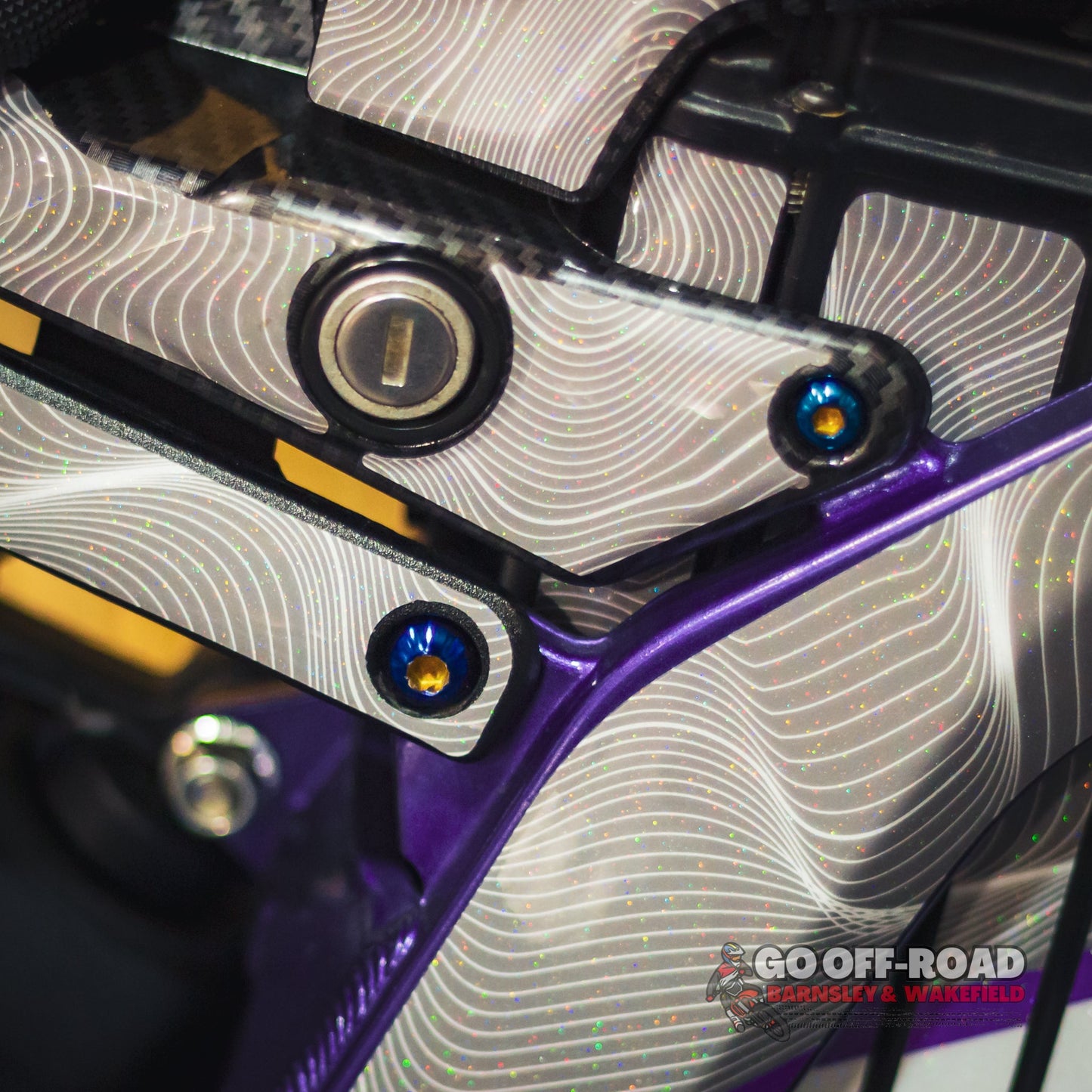 Warp 9 Sur Ron Light Bee Titanium Chassis Kit