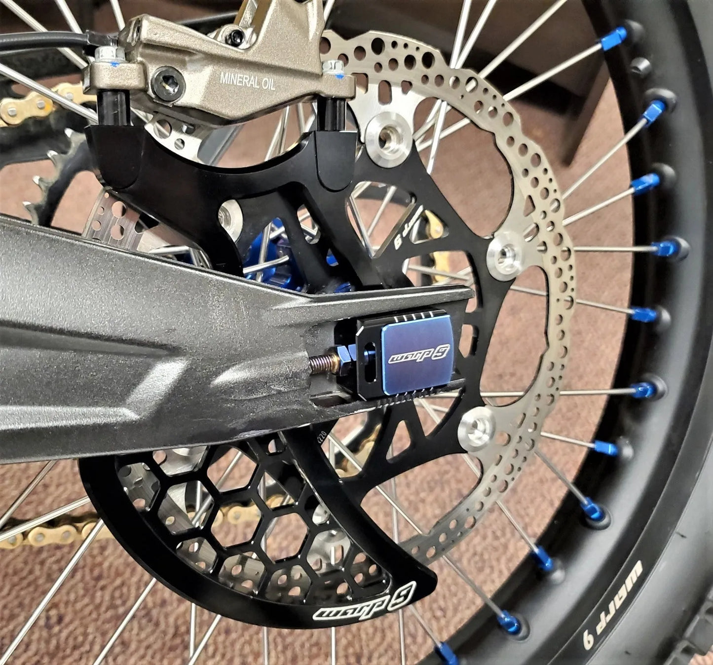 Warp 9 Sur Ron Light Bee Rear Disc Guard