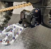 Warp 9 Sur Ron Ultra Bee Adjustable Foot Peg Mount
